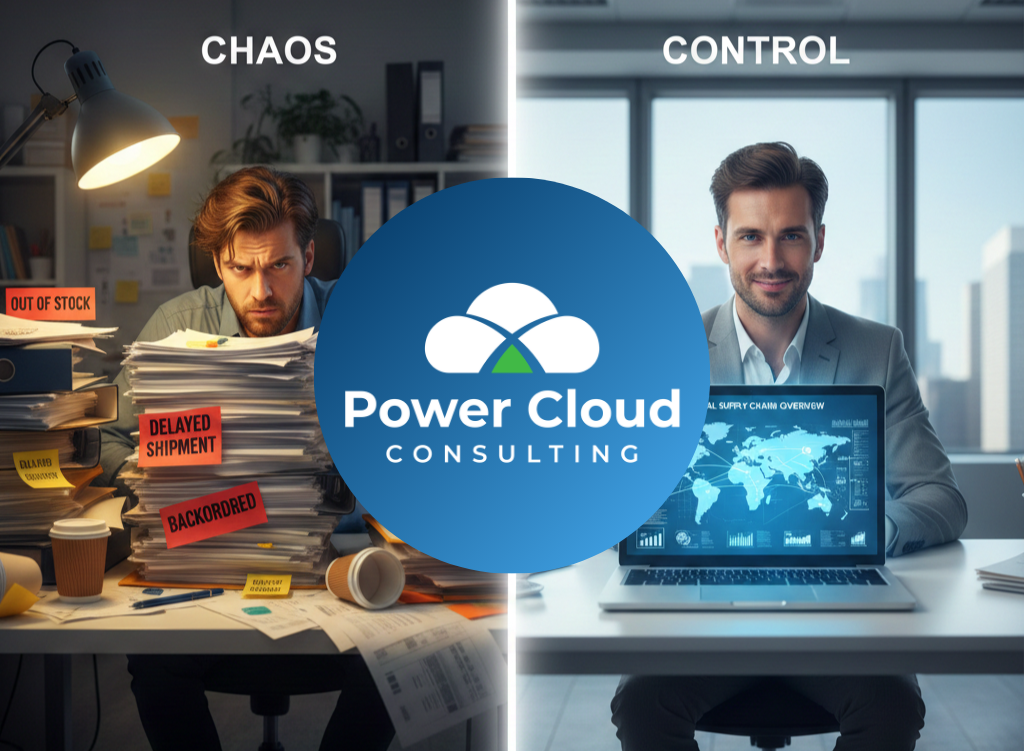 Comparison for pre-NetSuite and Post-NetSuite for a mid-market distribution company, illustrating a quickbooks alternative netsuite solution helped the company